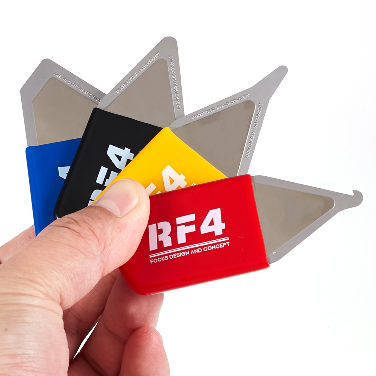 RF4 4Pcs Multi-Function Disassembly Blade Set Mobile Phone Dismantling Tool Kit for Removing Middle Frame