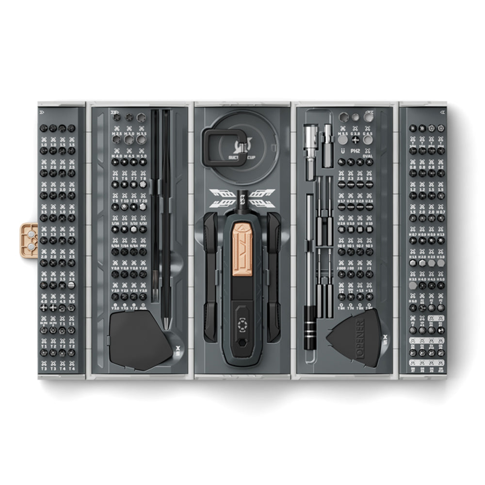 JAKEMY JM-8192 180 in 1 High Precision Screwdriver Tool Set with Bits for Mobile Phone, Tablet, Camera Repair