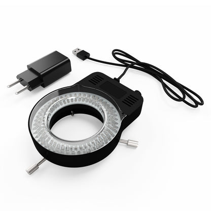 RF4 OK-8 Microscope 144 LED Ring Light Adjustable Illuminator for Repairing Electronic Industry Microscopes