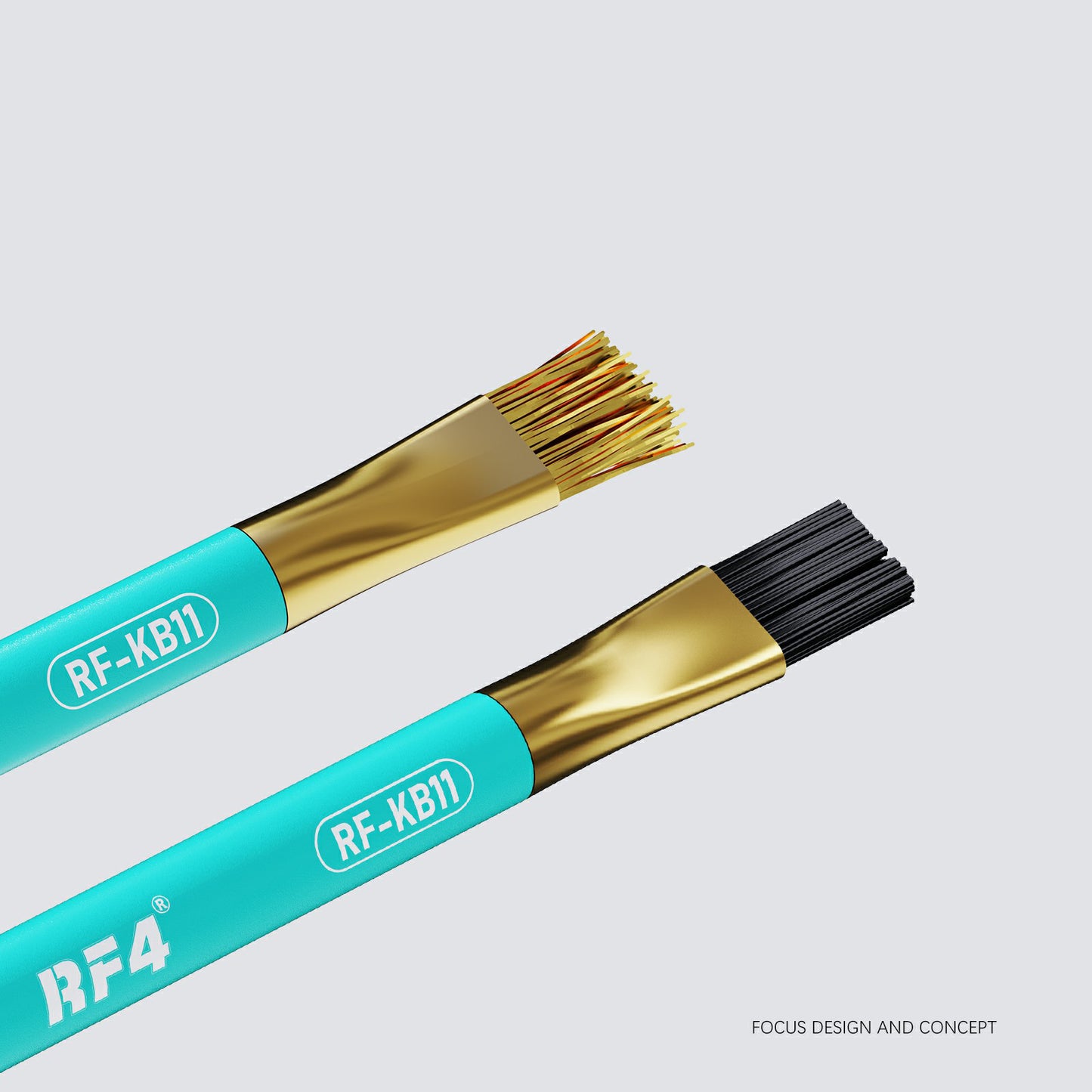 RF4 RF-KB11 Multifunctional Tin, Glue Handheld Remover Mobile Phone Repair Blade Cutter Set with Blades