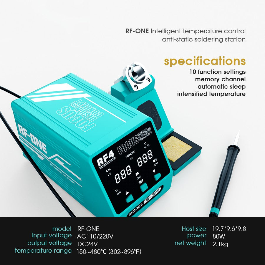 RF4 RF-ONE Smart Soldering Iron Anti Static Welding Station Phone Motherboard Repair Tool