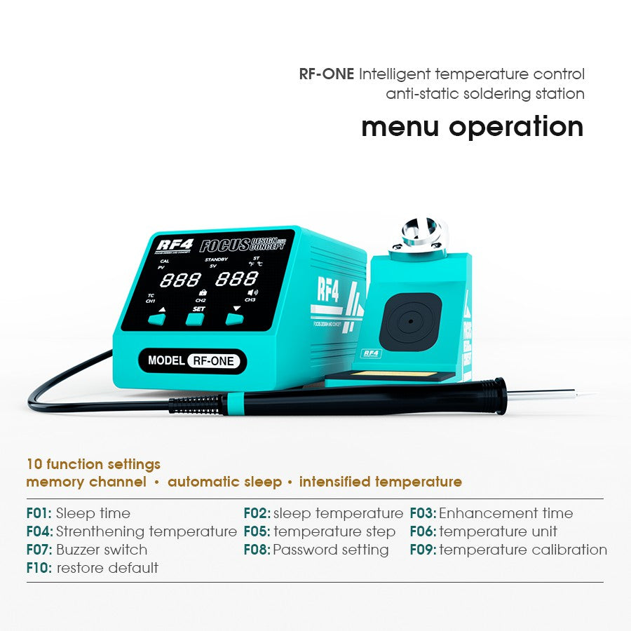 RF4 RF-ONE Smart Soldering Iron Anti Static Welding Station Phone Motherboard Repair Tool
