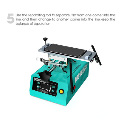 RF4 FREEDOM Vacuum Separator Machine Phone Touch Screen LCD Separator Repair Tool