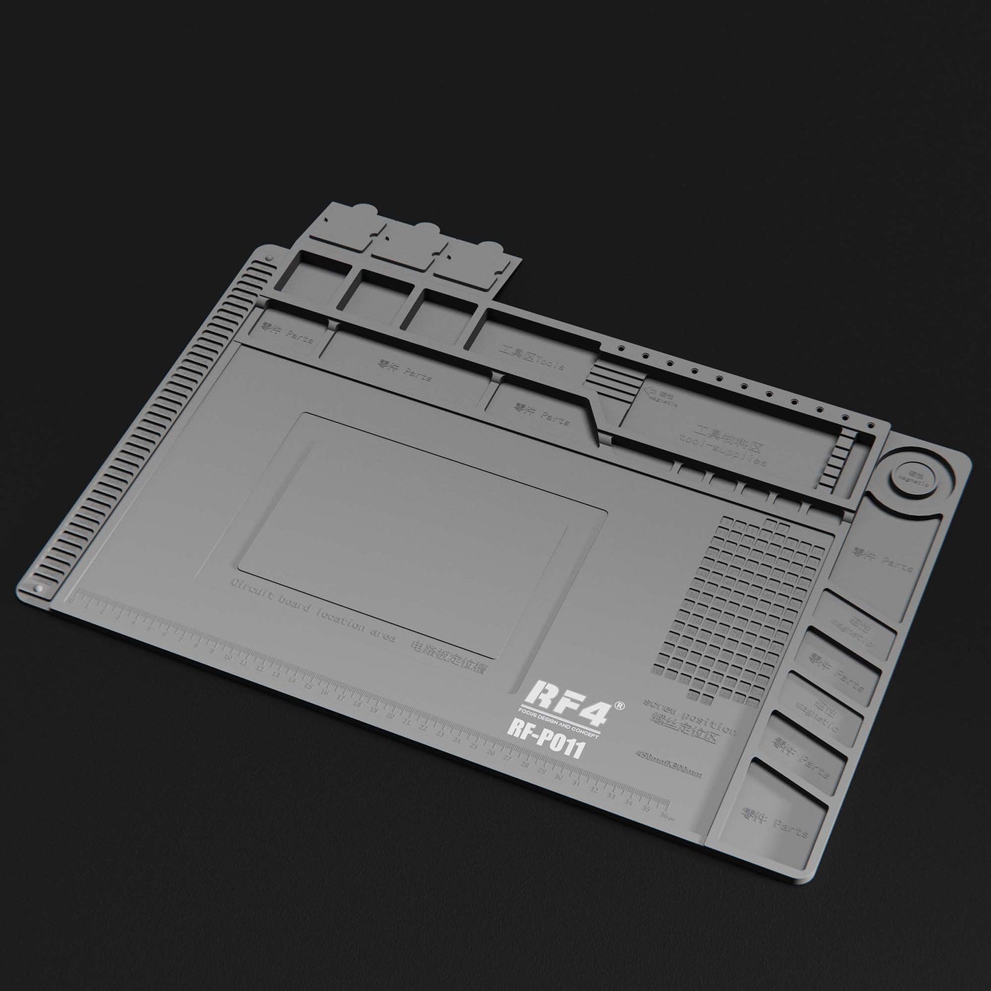 RF4 RF-PO11 High-Temperature Resistant Insulation Pad Repair Mat for Phone Mainboard IC Chipping Soldering