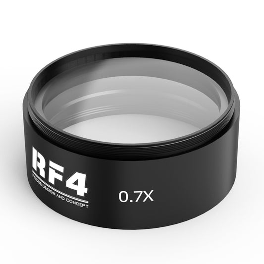 RF4 0.7X Auxiliary Objects Lens Clear Imaging Microscope Auxiliary Objective Lens