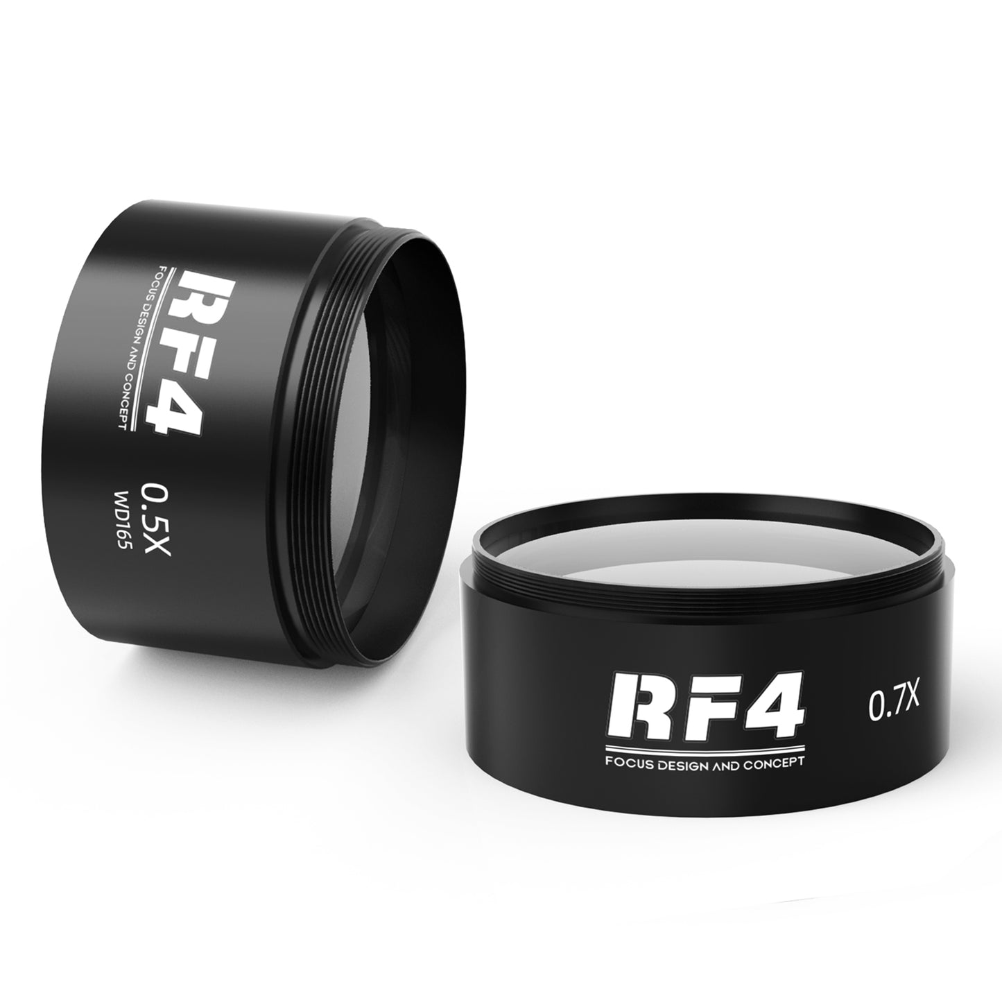 RF4 0.7X Auxiliary Objects Lens Clear Imaging Microscope Auxiliary Objective Lens