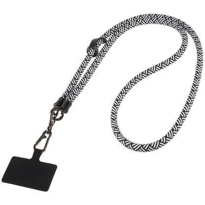 1.2m Thicken Mobile Phone Neck Shoulder Strap Anti-lost Phone Round Lanyard with Tether Tab