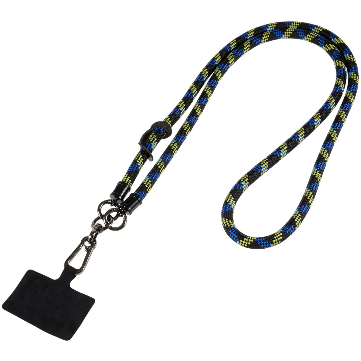 1.2m Thicken Mobile Phone Neck Shoulder Strap Anti-lost Phone Round Lanyard with Tether Tab