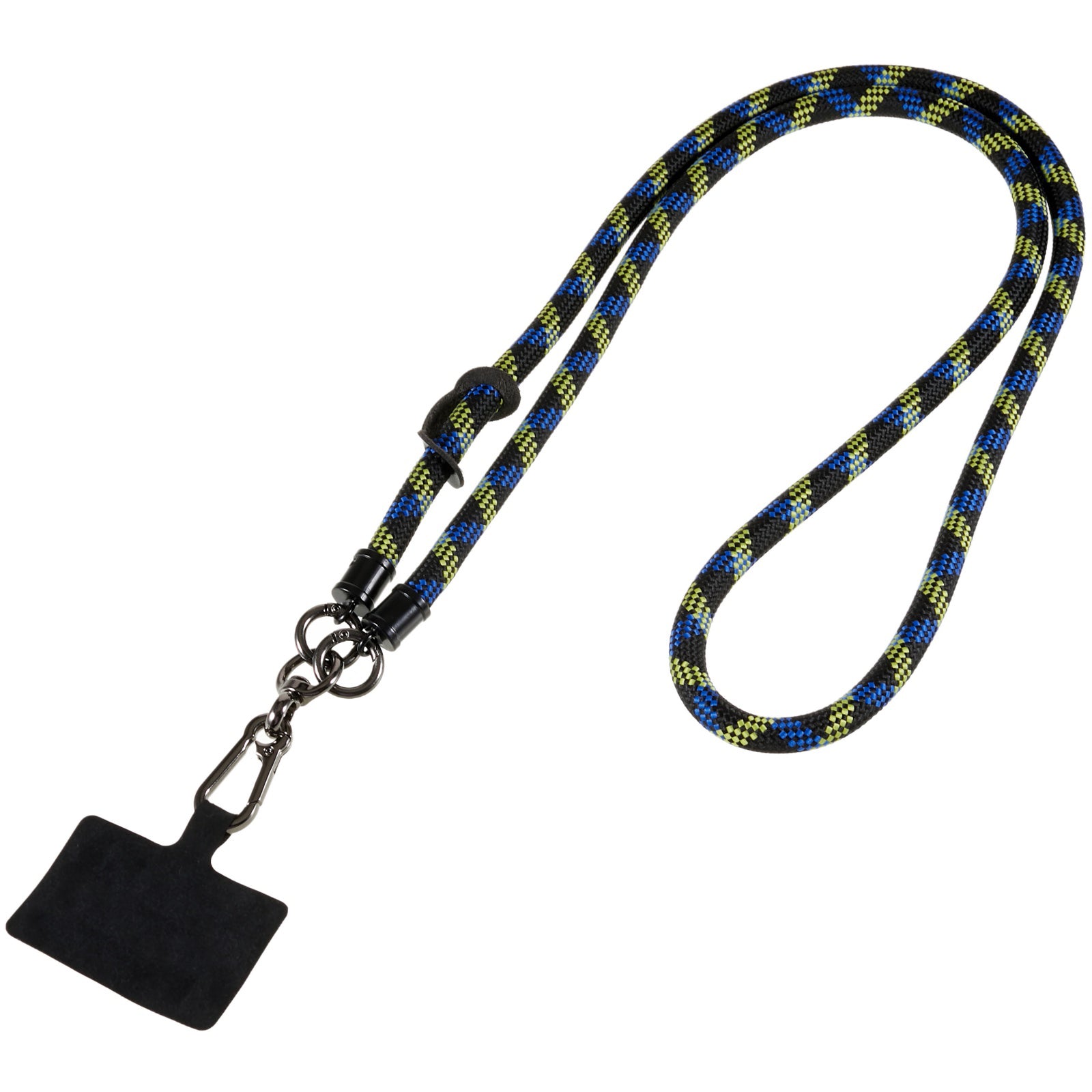 1.2m Thicken Mobile Phone Neck Shoulder Strap Anti-lost Phone Round Lanyard with Tether Tab