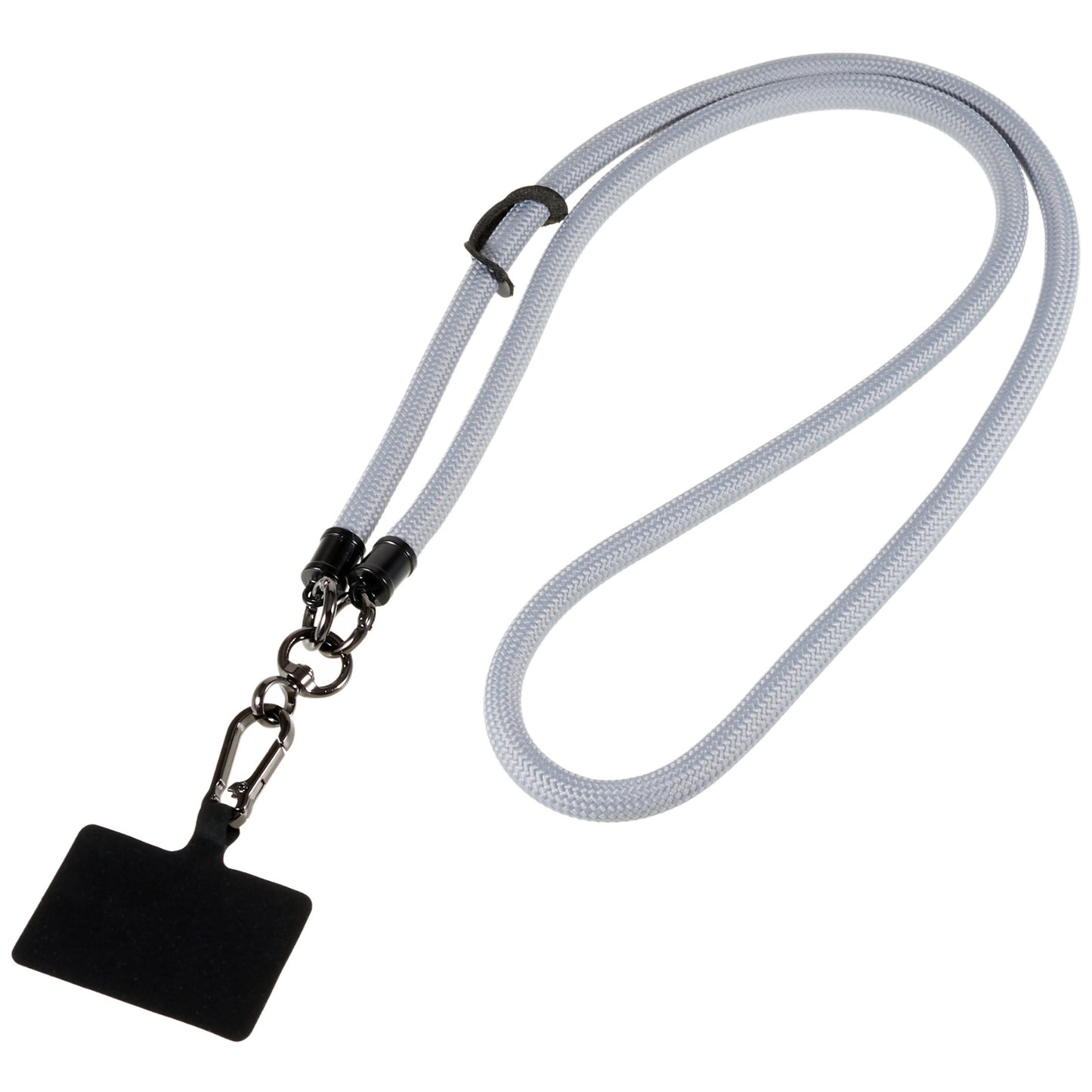 1.2m Thicken Mobile Phone Neck Shoulder Strap Anti-lost Phone Round Lanyard with Tether Tab