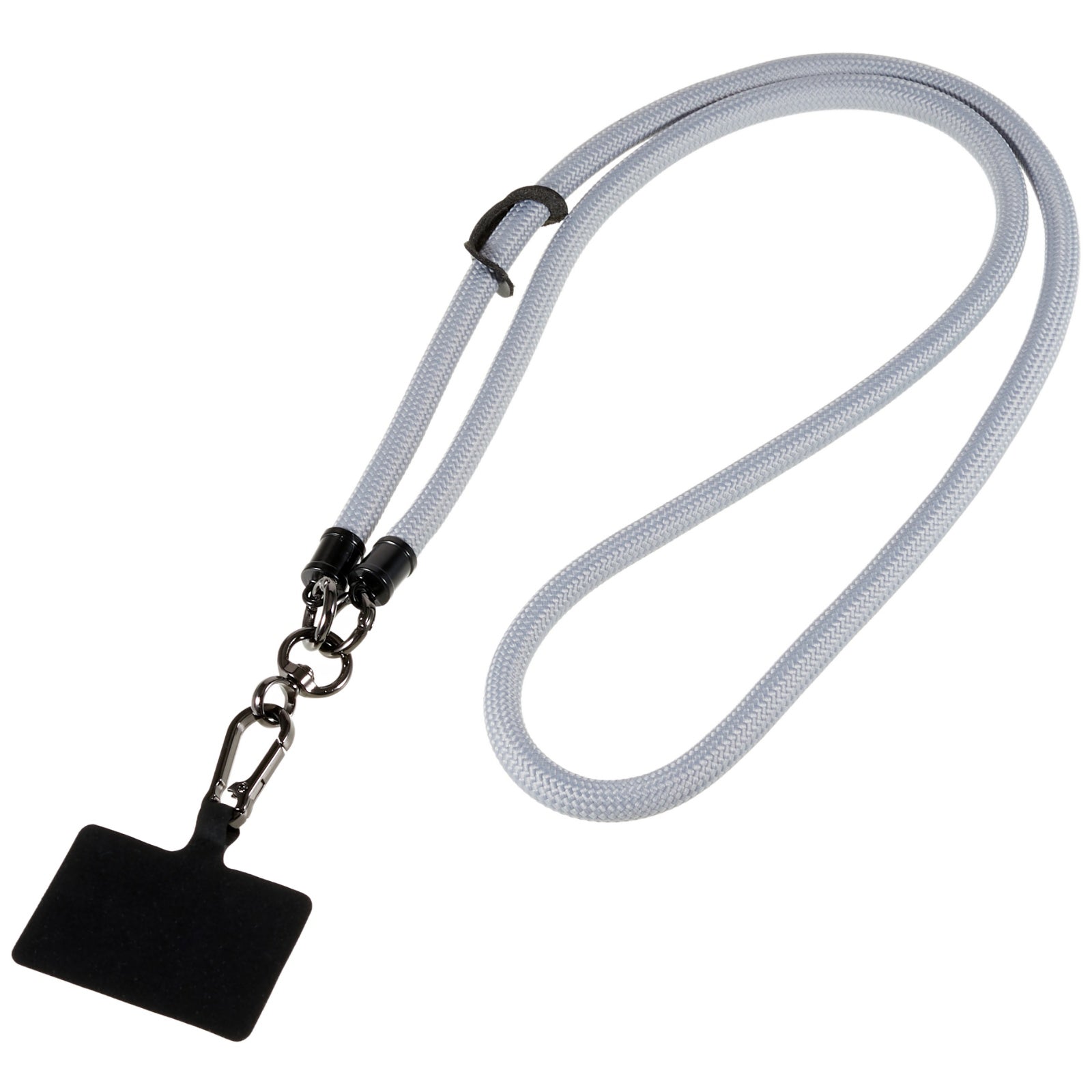 1.2m Thicken Mobile Phone Neck Shoulder Strap Anti-lost Phone Round Lanyard with Tether Tab