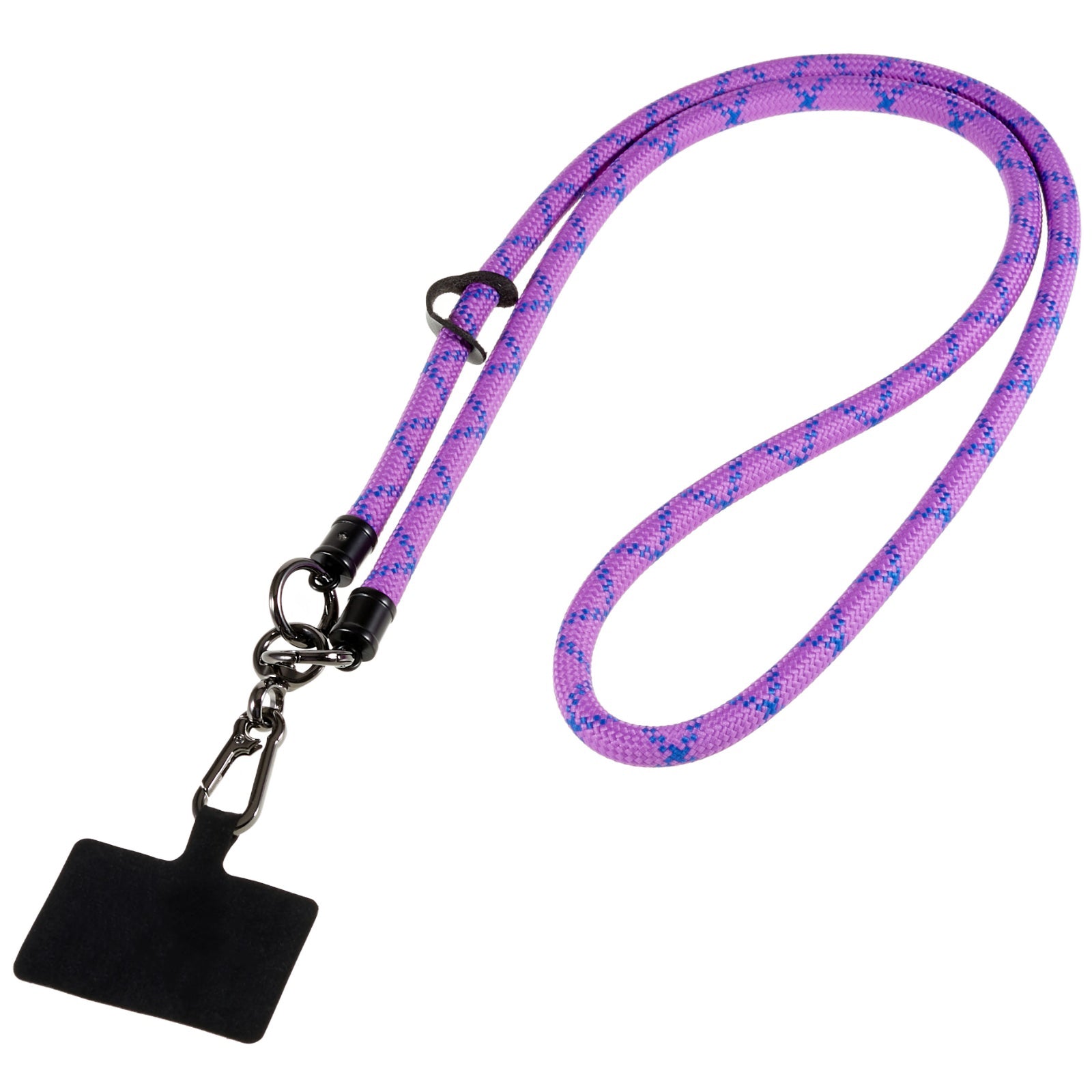 1.2m Thicken Mobile Phone Neck Shoulder Strap Anti-lost Phone Round Lanyard with Tether Tab