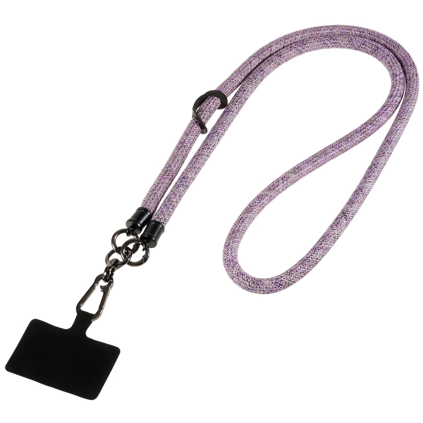 1.2m Thicken Mobile Phone Neck Shoulder Strap Anti-lost Phone Round Lanyard with Tether Tab