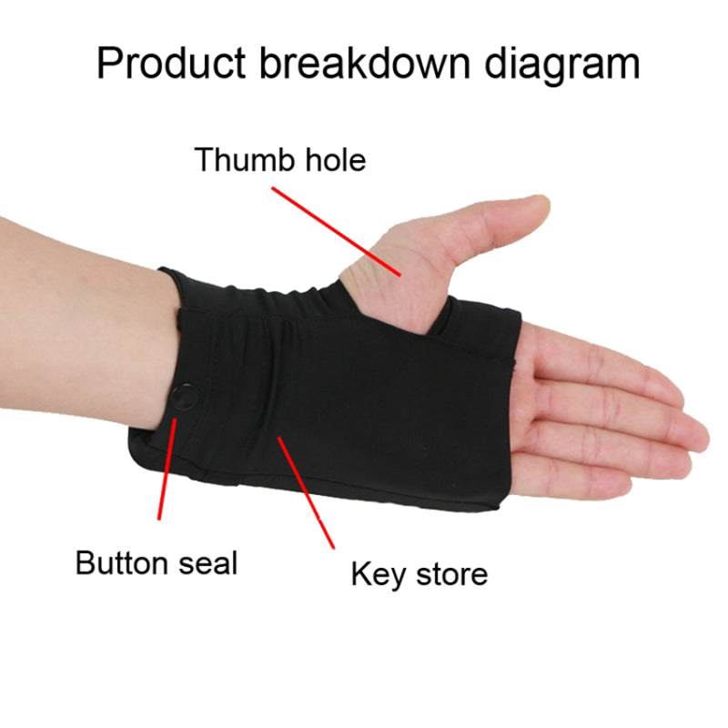 Sports Wrist Phone Bag Cell Phone Arm Bands Pouch Lightweight Glove Phone Holder