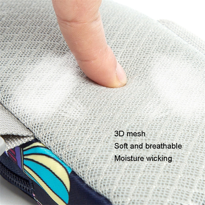 18 x 9cm Phone Holder Elastic Arm Band Hot Air Balloon Pattern Armband Cell Phones Pouch for Running (Size: L)