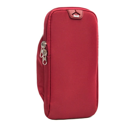 For Cell Phone Below 6.5-inch Armband Pouch Sports Running Oxford Fabric Phone Bag, 18*9cm