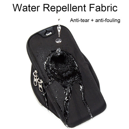 For Cell Phone Below 6.5-inch Armband Pouch Sports Running Oxford Fabric Phone Bag, 18*9cm