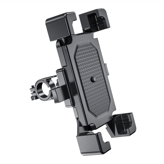 Motorcycle Electric Bike Handlebar Mount 4.5-6.3 inch Phone Holder Cycling Cellphone Stand Clamp