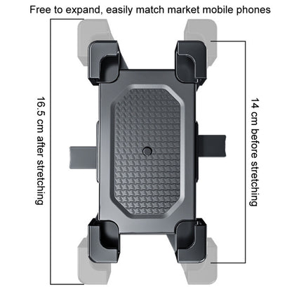 Motorcycle Rearview Mirror 4.5-6.3 inch Phone Holder Motorbike Cycing Cellphone Stand Bracket