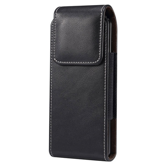 Belt Loop Pouch for Folding Phones Vertical Flip PU Leather Cell Phone Waist Bag, Size S: 165*70*25mm