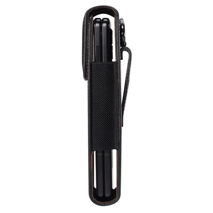 Belt Loop Pouch for Folding Phones Vertical Flip PU Leather Cell Phone Waist Bag, Size S: 165*70*25mm