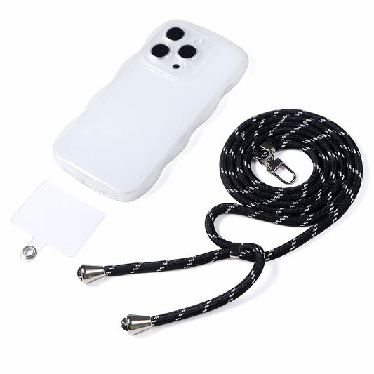 IMAK 150cm Universal Mobile Phone Lanyard Crossbody Strap Neck Rope with Transparent Patch, Long Style