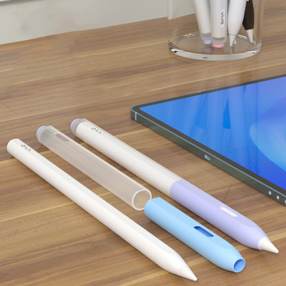 For vivo Pencil 2 Stylus Pen TPU Clear Sleeve Anti-Drop Pencil Protective Cover