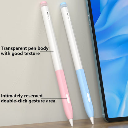 For vivo Pencil 2 Stylus Pen TPU Clear Sleeve Anti-Drop Pencil Protective Cover
