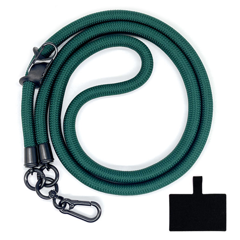 10mm Crossbody Neck Strap Universal Phone Lanyard Polyester Hanging Rope with Tether Tab