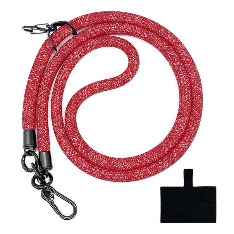 10mm Crossbody Neck Strap Universal Phone Lanyard Polyester Hanging Rope with Tether Tab