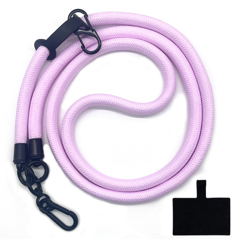 10mm Crossbody Neck Strap Universal Phone Lanyard Polyester Hanging Rope with Tether Tab