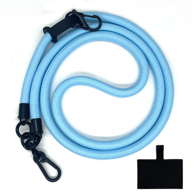 10mm Crossbody Neck Strap Universal Phone Lanyard Polyester Hanging Rope with Tether Tab
