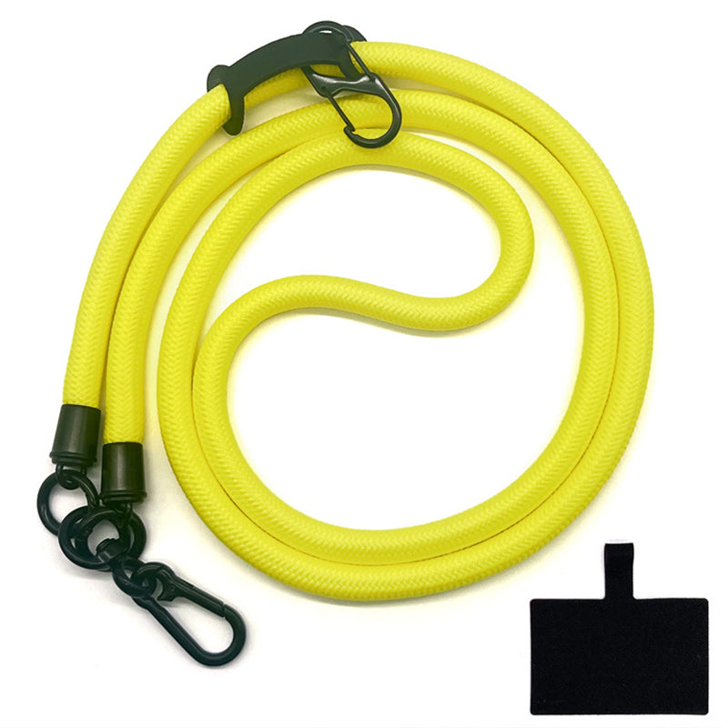 10mm Crossbody Neck Strap Universal Phone Lanyard Polyester Hanging Rope with Tether Tab