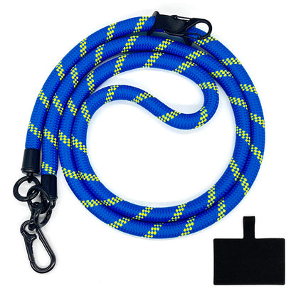 10mm Crossbody Neck Strap Universal Phone Lanyard Polyester Hanging Rope with Tether Tab