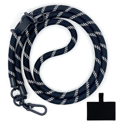 10mm Crossbody Neck Strap Universal Phone Lanyard Polyester Hanging Rope with Tether Tab