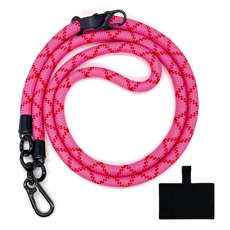10mm Crossbody Neck Strap Universal Phone Lanyard Polyester Hanging Rope with Tether Tab
