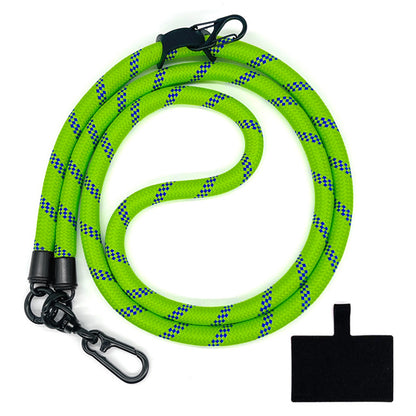 10mm Crossbody Neck Strap Universal Phone Lanyard Polyester Hanging Rope with Tether Tab
