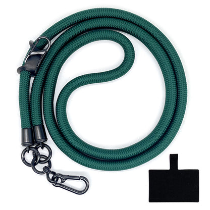 10mm Crossbody Phone Lanyard Polyester Anti-Lost Neck Hanging Strap with Tether Tab