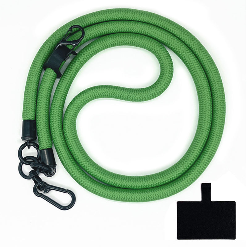 10mm Crossbody Phone Lanyard Polyester Anti-Lost Neck Hanging Strap with Tether Tab