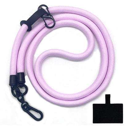 10mm Universal Phone Lanyard Neck Strap Polyester Hanging Rope with Tether Tab