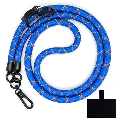 10mm Universal Phone Lanyard Neck Strap Polyester Hanging Rope with Tether Tab