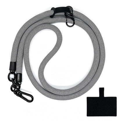 10mm Universal Phone Lanyard Neck Strap Polyester Hanging Rope with Tether Tab