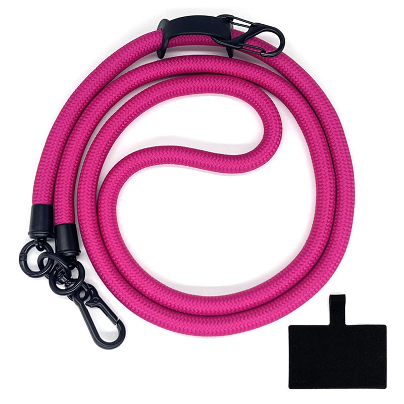 10mm Universal Phone Lanyard Neck Strap Polyester Hanging Rope with Tether Tab