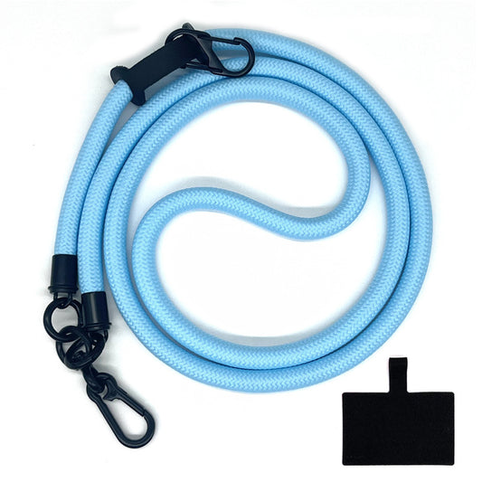 10mm Universal Phone Lanyard Anti-Lost Smartphone Neck Strap Polyester Crossbody Rope with Tether Tab