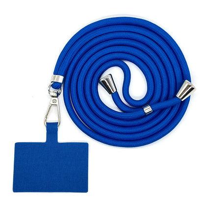 Adjustable Polyester Neck / Shoulder Strap Anti-lost Phone Carrying Rope with Cured Cloth Patch