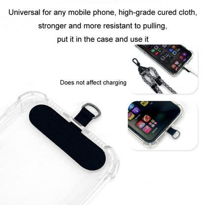 10mm Thick Rope Adjustable Polyester Neck / Shoulder Lanyard Phone Carrying Strap