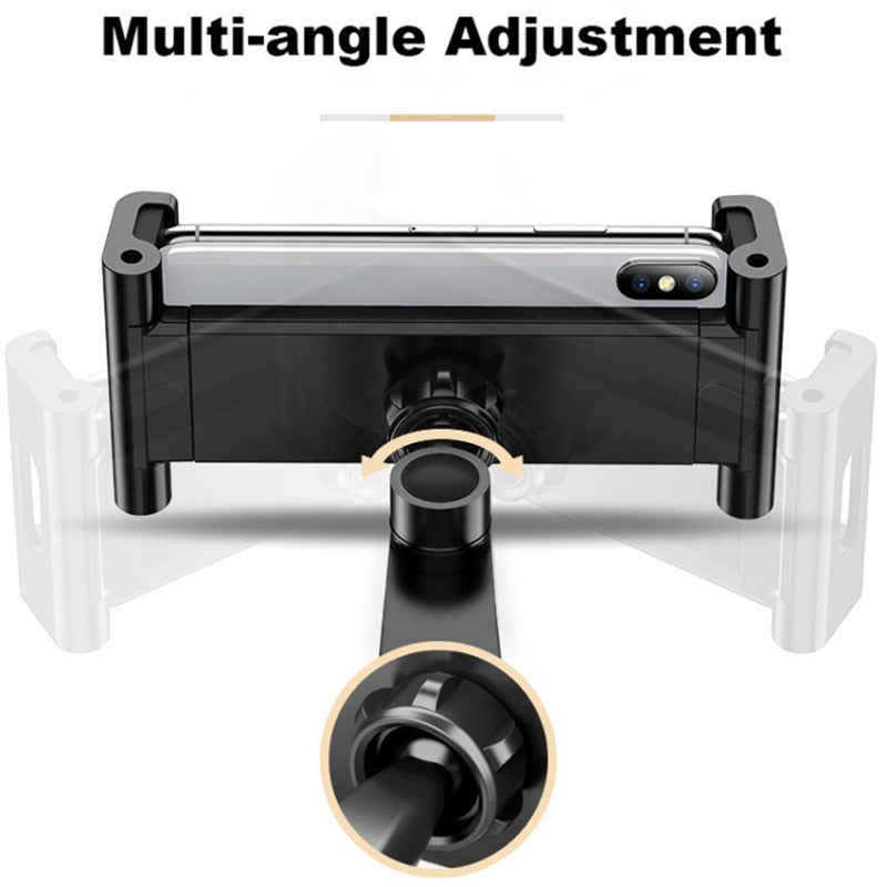 2-in-1 Desktop Aluminum Alloy Tablet Stand 360-degree Rotating Wall Mount Phone Holder for 4-12.9 inch Devices