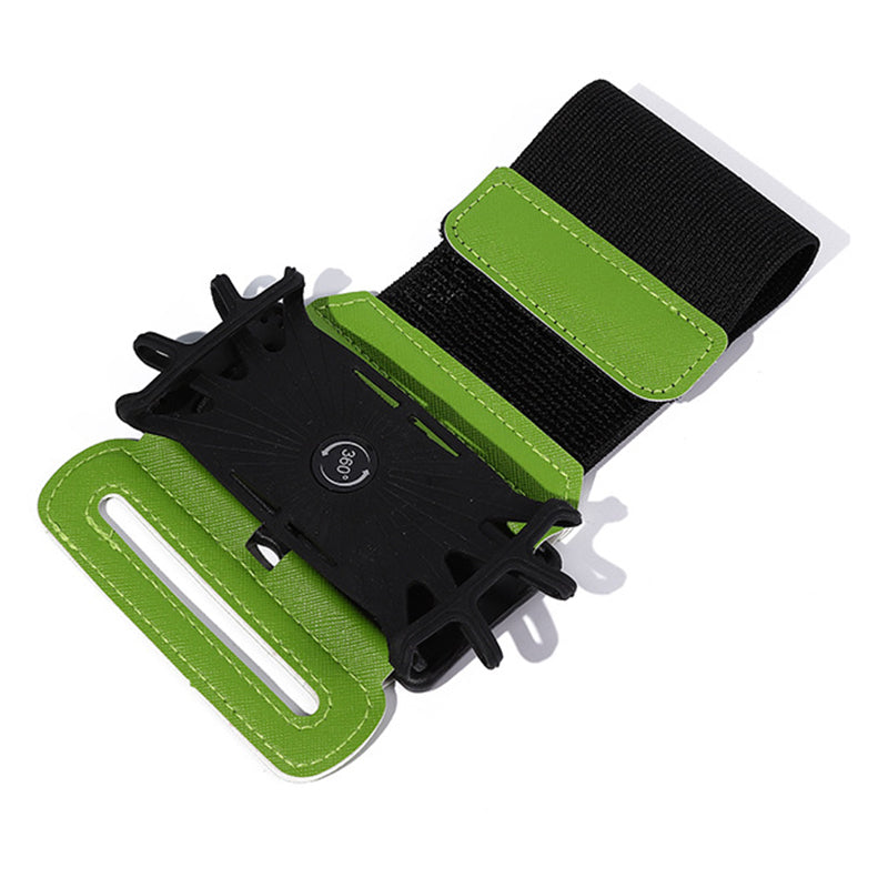 Rotatable Silicone Strap Phone Holder Fitness Cycling Running Wristband Cellphone Holder