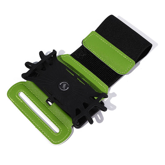 Rotatable Silicone Strap Phone Holder Fitness Cycling Running Wristband Cellphone Holder