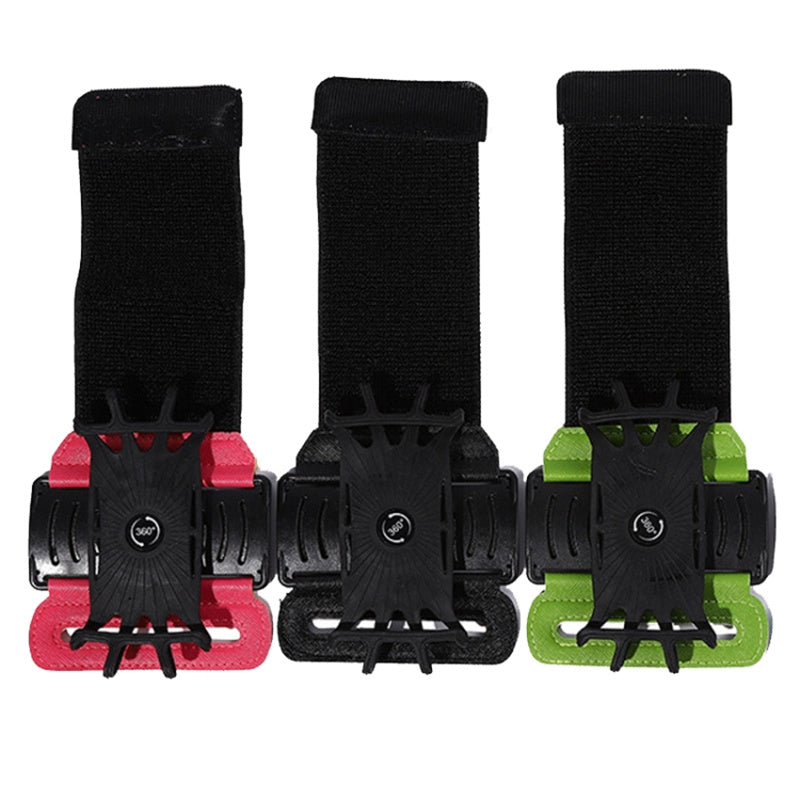 Rotatable Silicone Strap Phone Holder Fitness Cycling Running Wristband Cellphone Holder